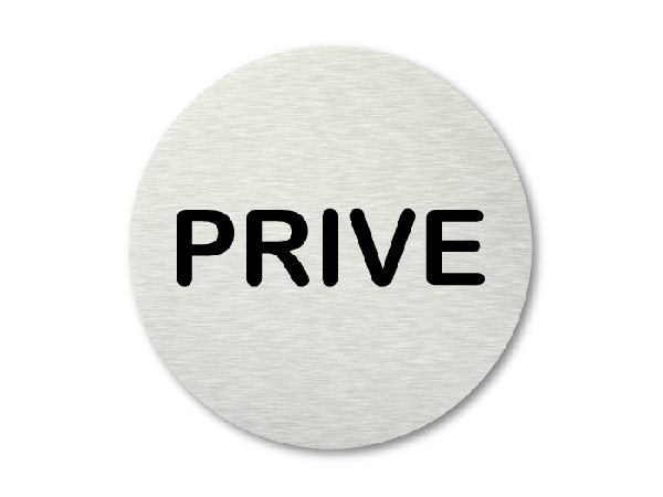 Pictogram Prive