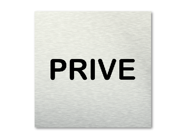 Pictogram Prive