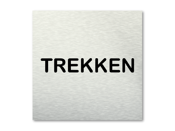 Pictogram Trekken