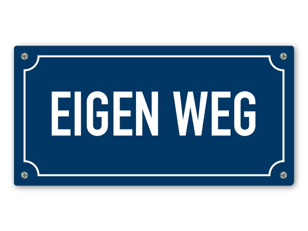 Eigen weg