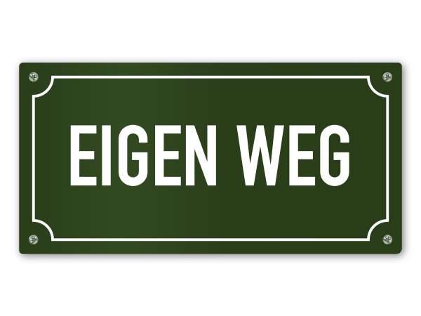 Eigen weg