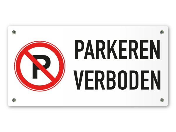 Parkeren verboden