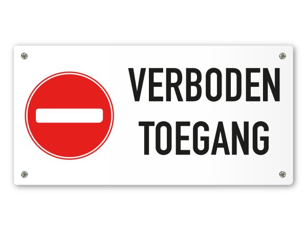 Verboden toegang