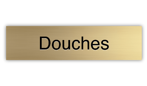 Deurbordje Douches