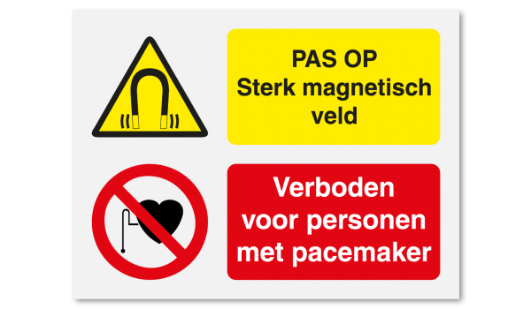 Magnetisch veld - verboden voor personen met pacemaker