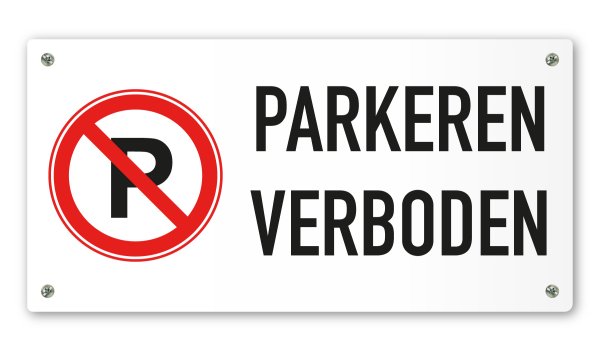 Parkeren verboden