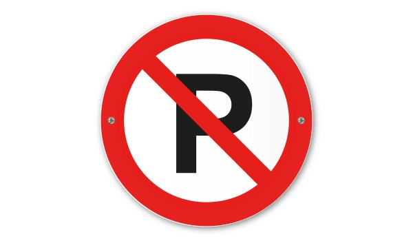 Verbodsbord Parkeren verboden