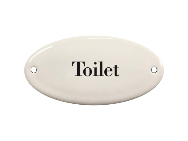 Deurbordje Toilet 