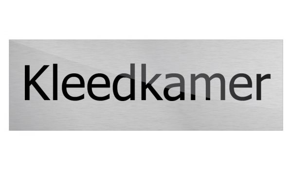 Deurbord Kleedkamer