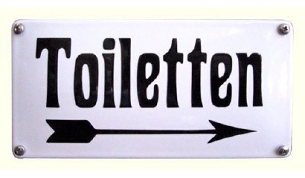 Toiletten pijl rechts