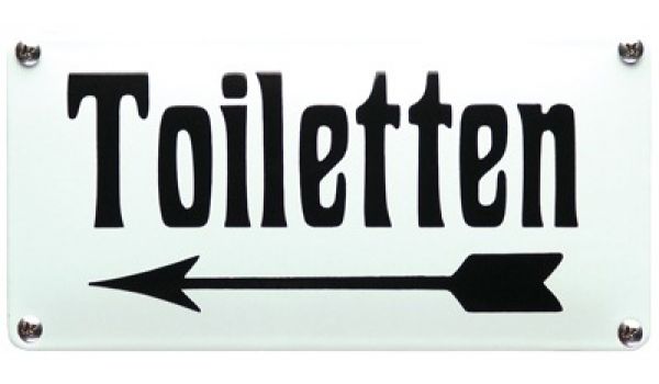 Toiletten pijl links