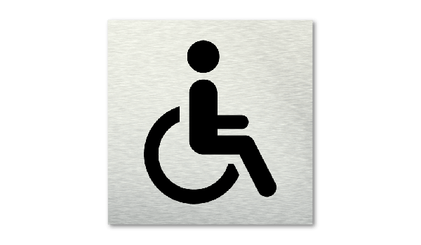 Pictogram Invaliden toilet