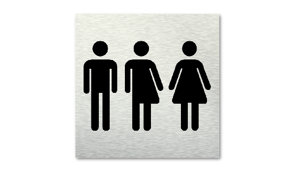 Pictogram Toiletten gender neutraal