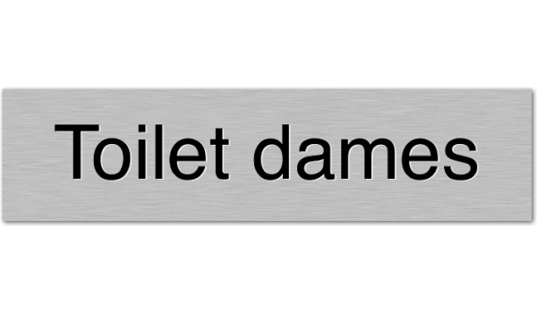 Deurbordje Toilet dames