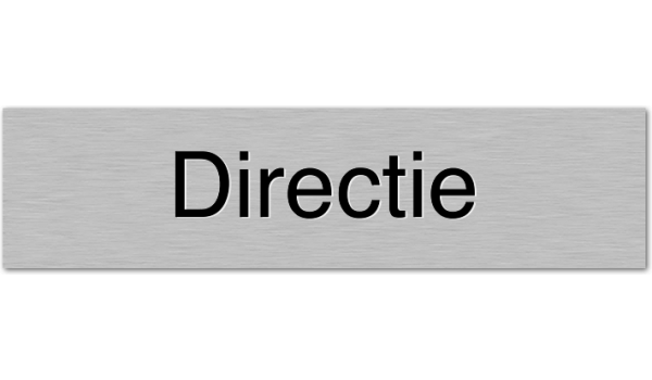 Deurbordje Directie