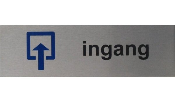 RVS pictogram Ingang