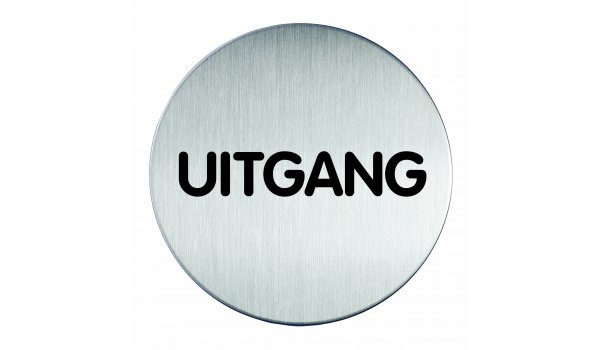 RVS pictogram Uitgang