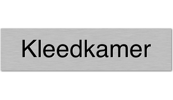 Deurbordje Kleedkamer