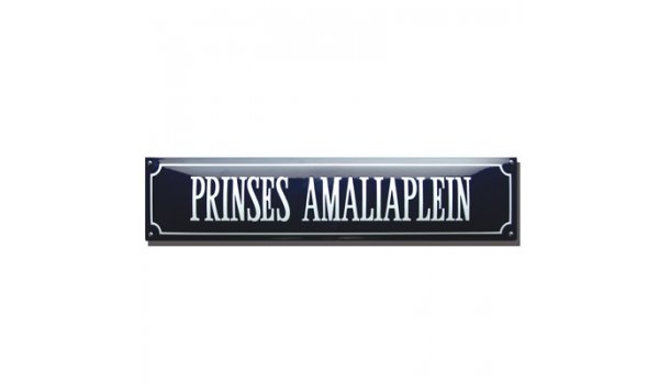 Straatnaambord emaille 