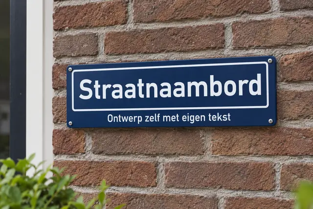 Straatnaamborden