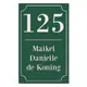 Naamborden Emaille look