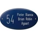 Naamborden Hout