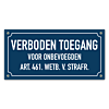 Tekstborden - eigen tekst op maat